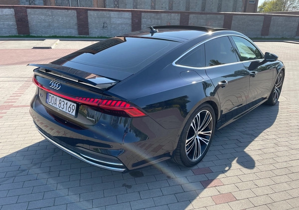 Audi A7 cena 209000 przebieg: 31000, rok produkcji 2019 z Wrocław małe 742